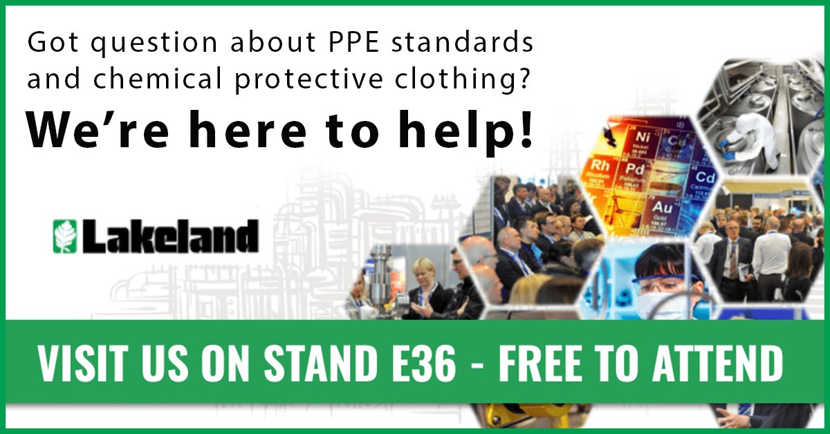 What can we as a global leader in the PPE industry offer to those attending the @chemukexpo? Read our blog to find out! hubs.ly/H0Xc30s0
Don't forget to stop by our stand E36 #chemuk #chemical #chemicals #Biontech