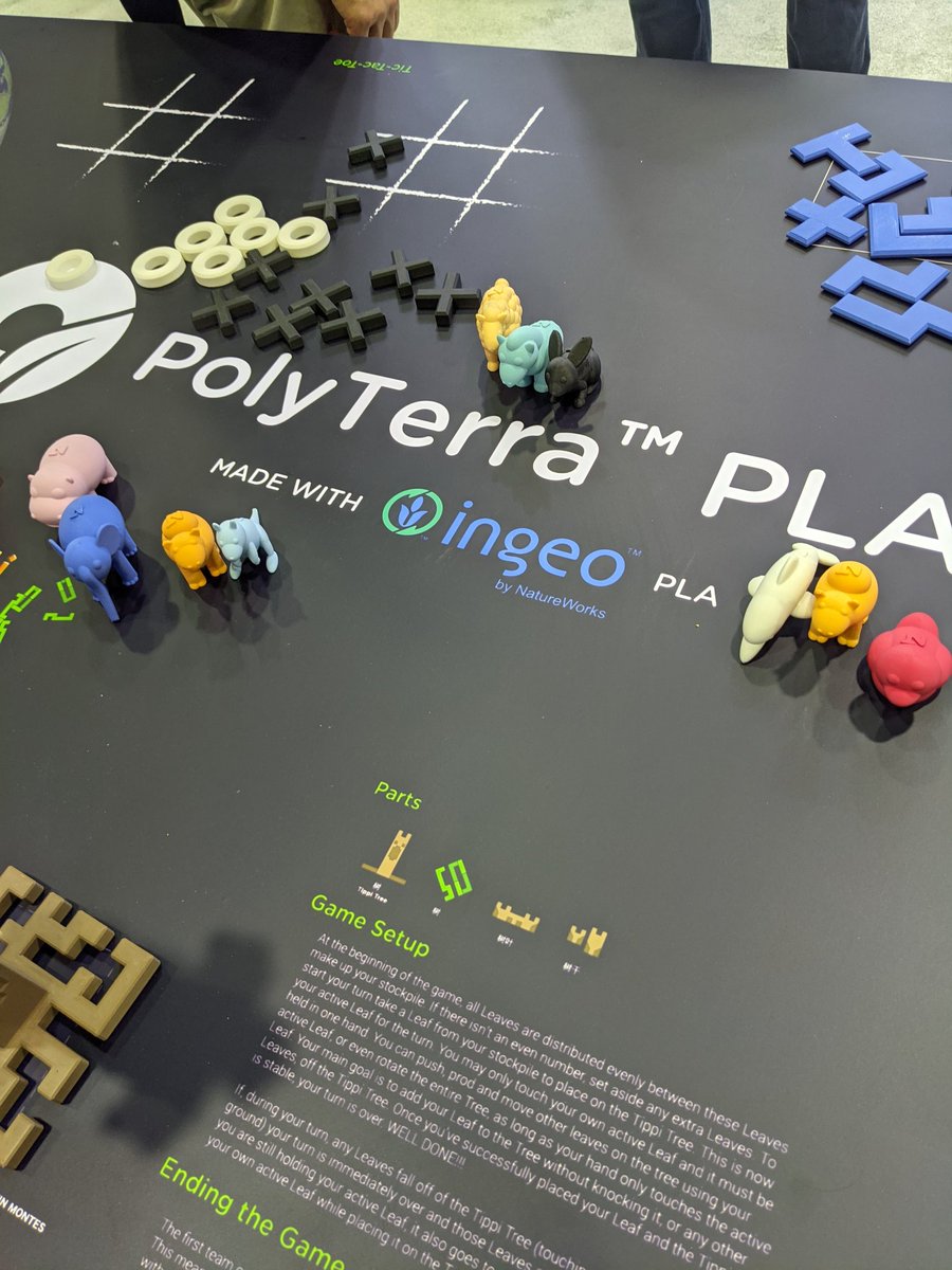 natureworks's tweet image. Stopped by partners, @Polymaker_3D&apos;s booth at #Rapid2021. Great to see the focus on 3D printing in education AND sustainability in their Ingeo-based PolyTerra filament. 🌲 @RAPID_Event