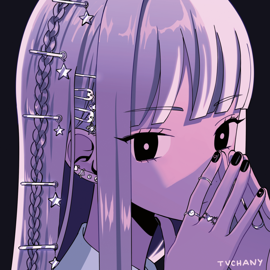 「💜 」|𝐓𝐕♡CHAͶYのイラスト