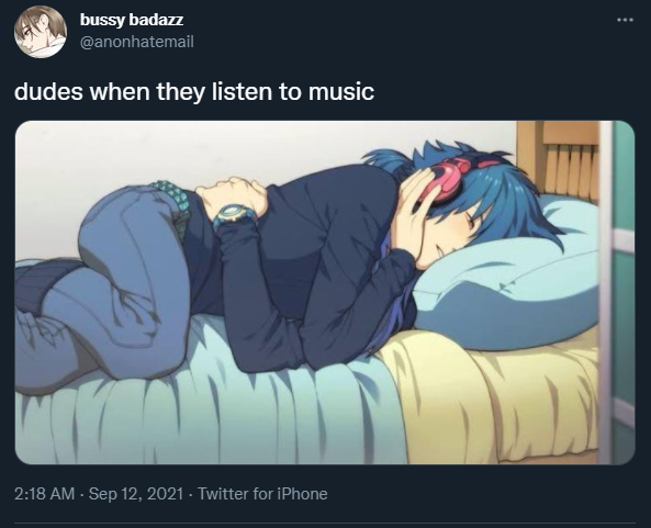 「dudes when they listen to music 」|shouri 🐾のイラスト
