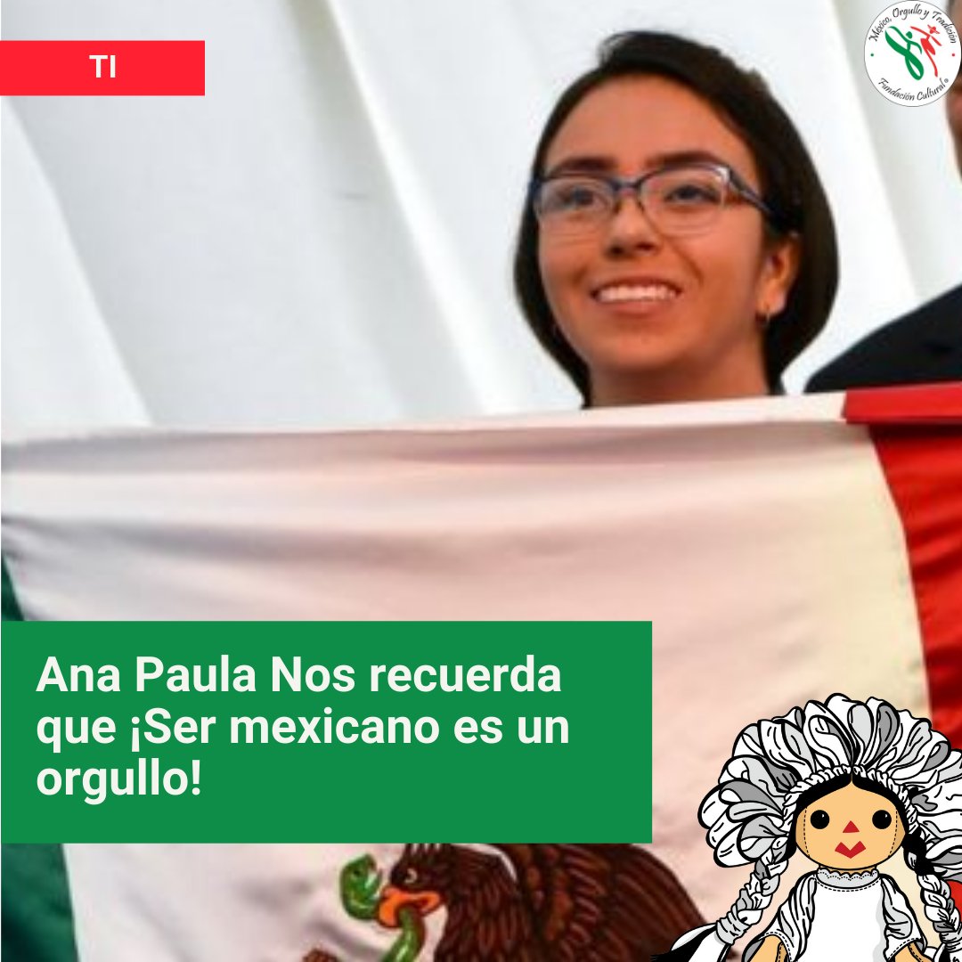 MTradicion1's tweet photo. Ser mexicano es un orgullo !! ✝️❤️🇲🇽😎 Una mexicana que nos llena de orgullo es Ana Paula Jiménez !!! 

#OrgulloMexicano  #Mexico  #mexicana  #matematicas  #FMOT #Paz  #Pacesita https://t.co/IebhCrQVC0
