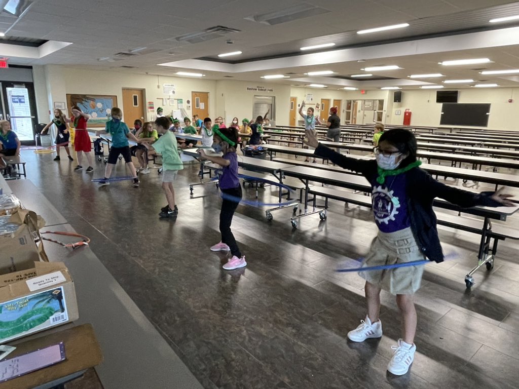 DoughertySDMC's tweet photo. On Friday our 3rd, 4th, and 5th grade students that met their Acaletics/Math Club goals at the monthly Green Party! This month was a luau themed party with treats and games. Congratulations to our hard working Bobcats! 😊 #TEAMBashaw #WeManatee https://t.co/eLHZsSugA4