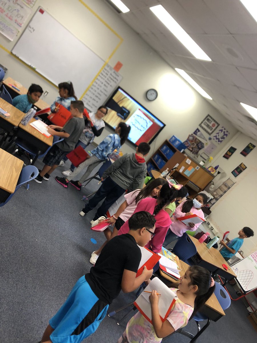 This is definitely our favorite #webbstudentdiscourse. We were able to share our brainstorming ideas for our personal narrative with Stand Up, Hand Up, Pair Up. #mymisd #webbcubs