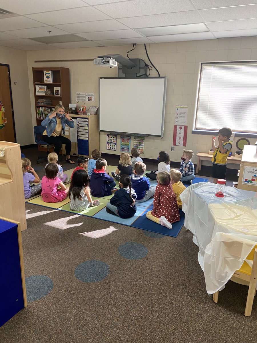 Preschool has started cof at Edgewood and Jeffers Pond. Staff and students are Amazing! #PLSASAllin