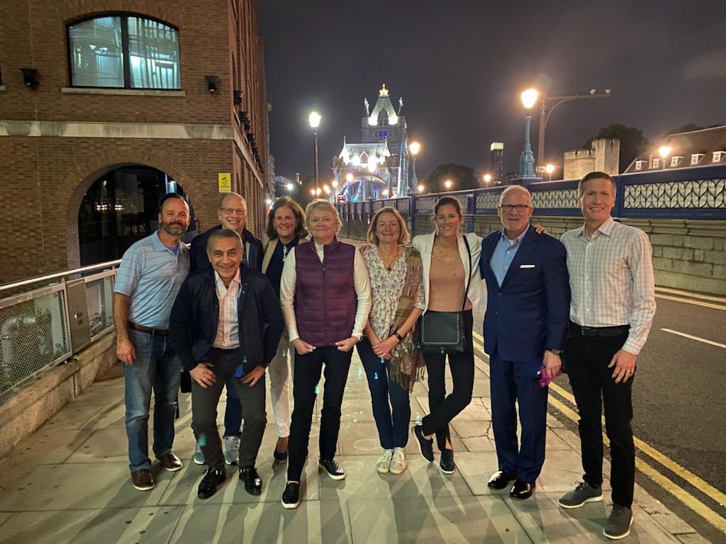 nwdefense's tweet photo. We had a wonderful evening at the PNDC Welcome Dinner with @gladiatortech, @HyssosTech, Zepher, @AerovelCorp , DH Sutherland &amp; @WAStateCommerce. It was great to catch up with everyone to kick-off @DSEI_event!

#nwdefense #dsei2021 https://t.co/uovgP8iz3u