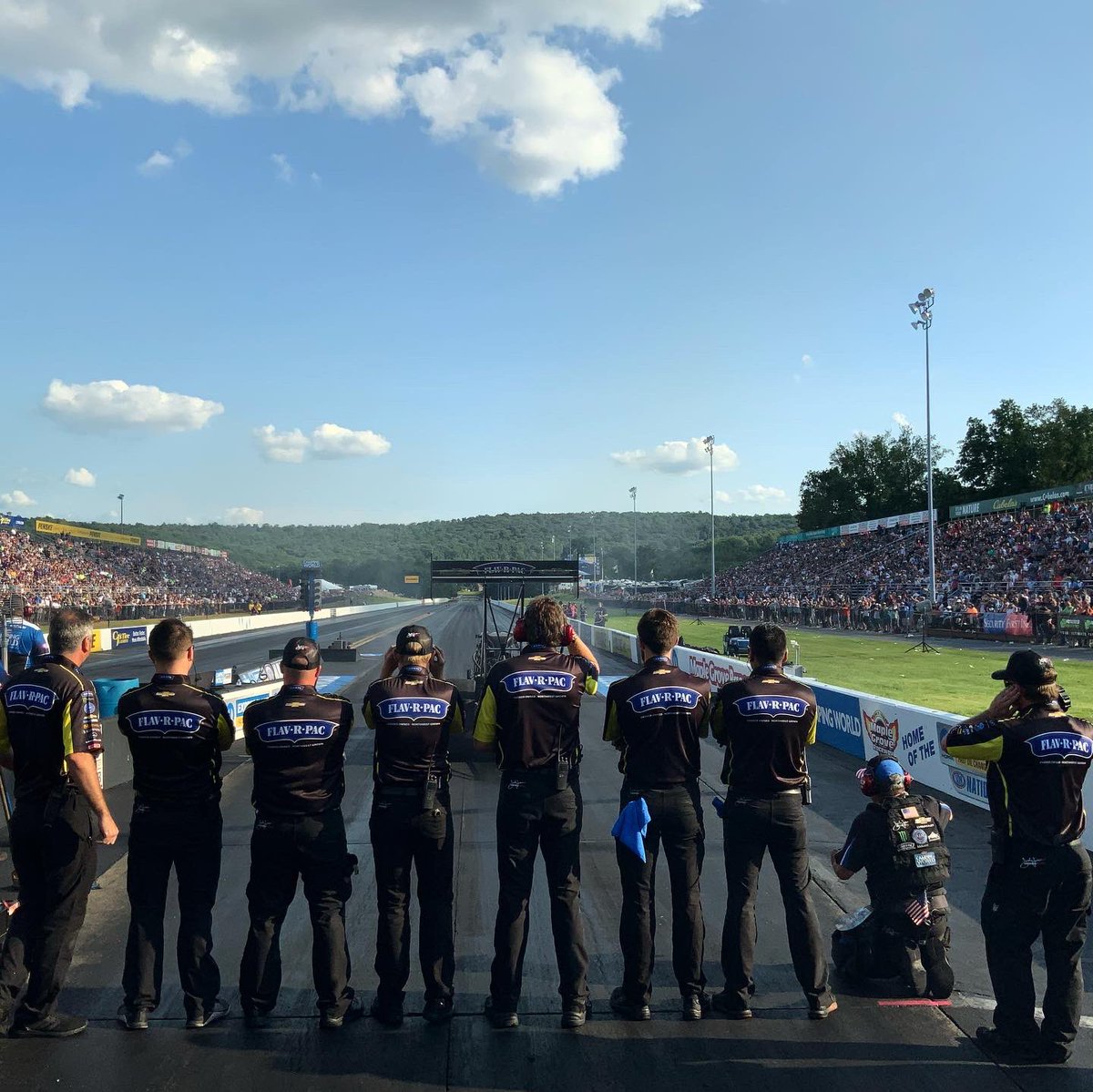 The first race of the countdown is behind us and our @FlavRPac team is in a better position than we were coming into this race. We picked up 10 bonus points and made a semi final round appearance. We kept our number 2 position and plan to step it up in Charlotte! 👊🏼 #ReadingNats