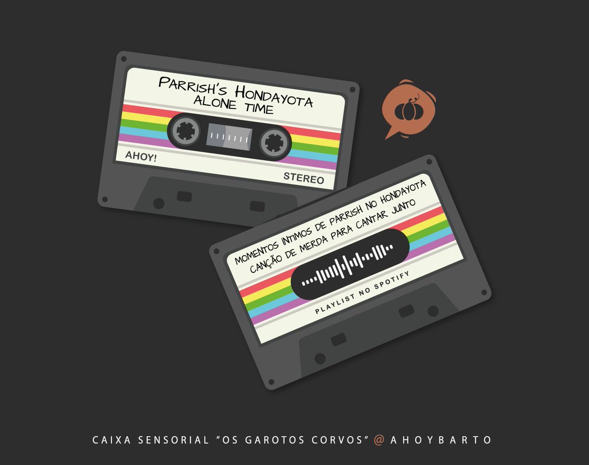 ahoybarto's tweet photo. caixa sensorial : garotos corvos
— item de áudio. playlist (🔮)

queria dizer que não vai ter musica triste (nem mesmo assassinato de abóboras), mas eu estaria mentindo. vai todo mundo chorar de amor por pynch sim! https://t.co/sEMHaBr8zP