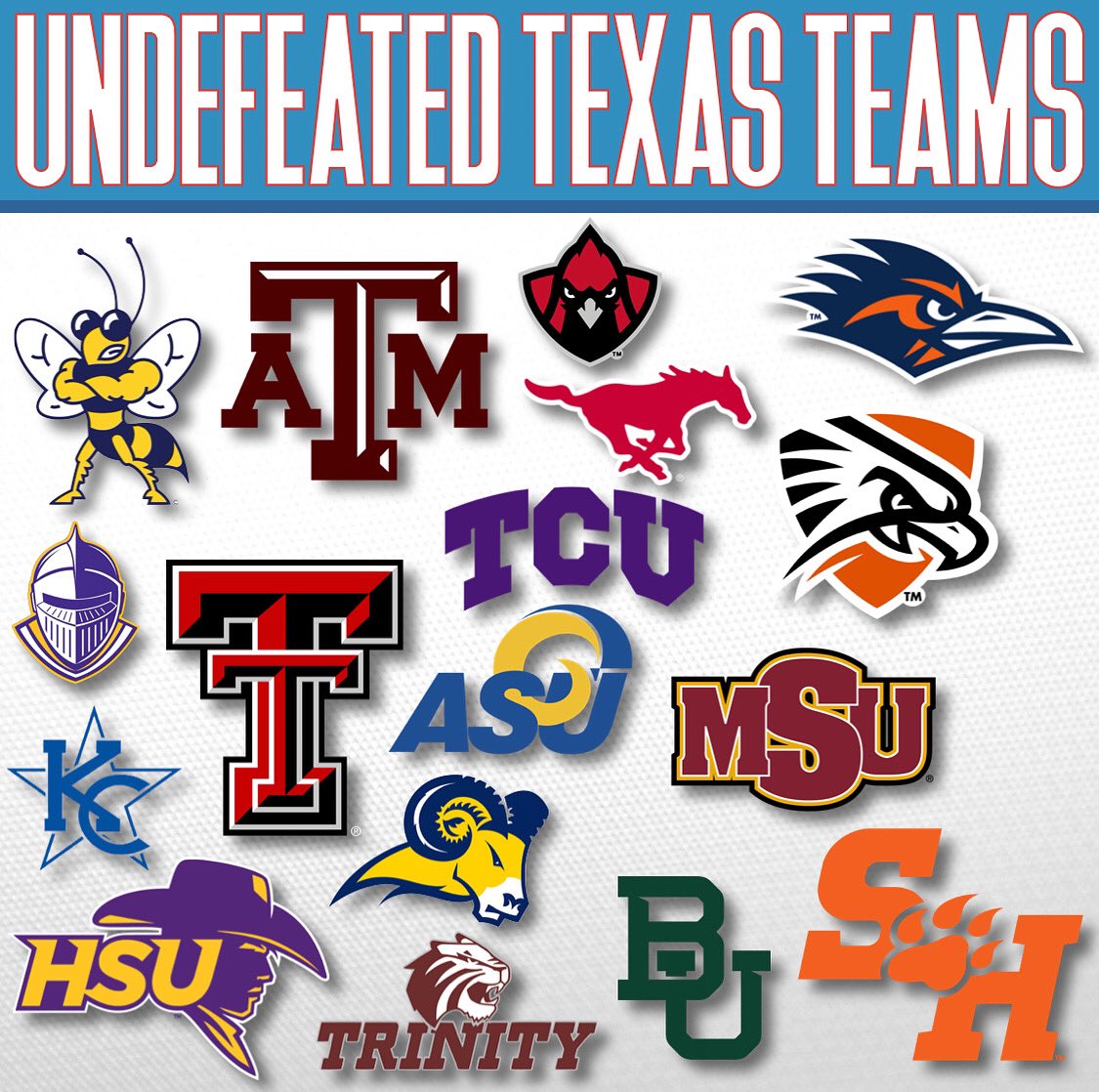 RT if your college is still undefeated 🤠