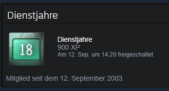 Blubbsert's tweet photo. Mein Steam Account ist 18 Jahre alt. Er darf also jetzt wählen. https://t.co/hURrgi4HgC