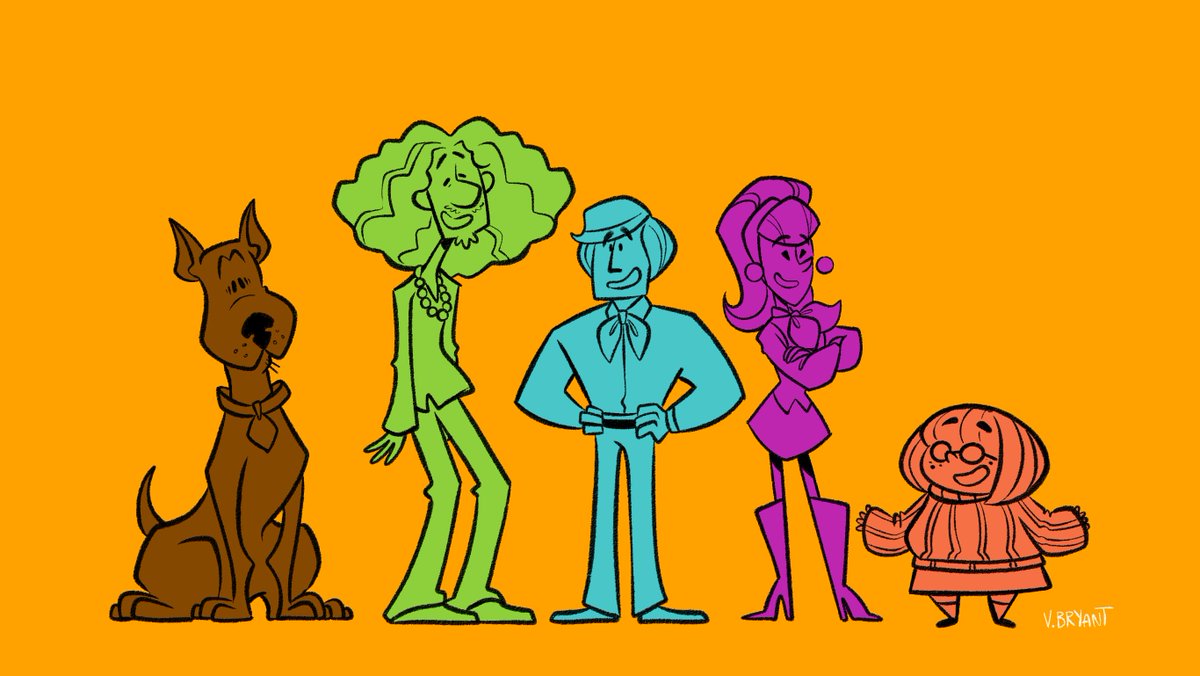retrospecsart's tweet photo. a bunch o' meddling kids
#scoobydoo #shaggy #daphneblake #velmadinkley #fredjones #cartoonnetwork https://t.co/d9pzeE5h9Y