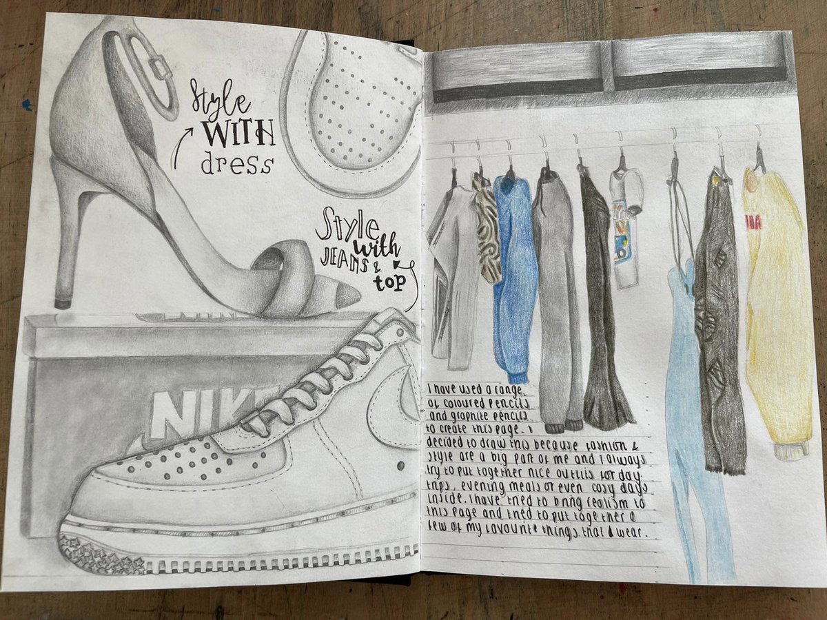 More fantastic journal pages from our Year 12 artists #talent #potential <a href="/PlymptonAcademy/">Plympton Academy</a>