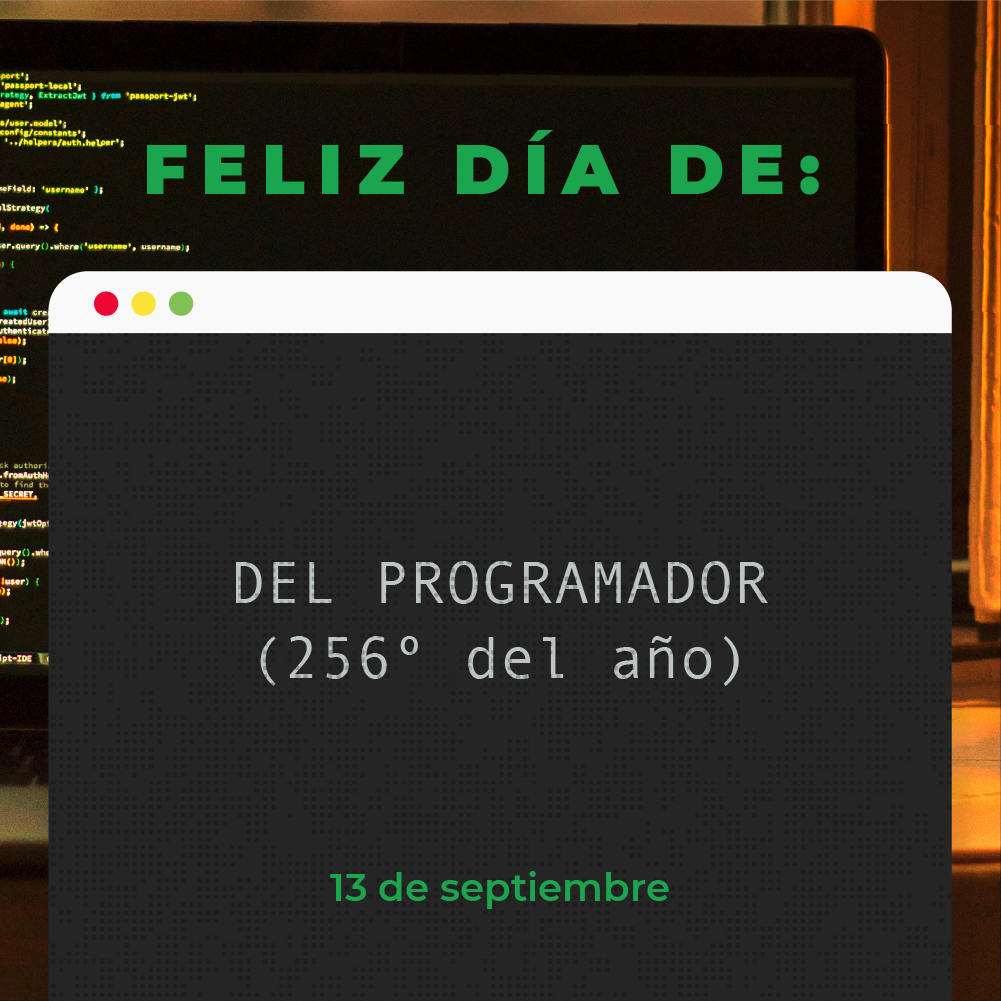 #FelizDiaDelProgramador a todes <3

#friajs