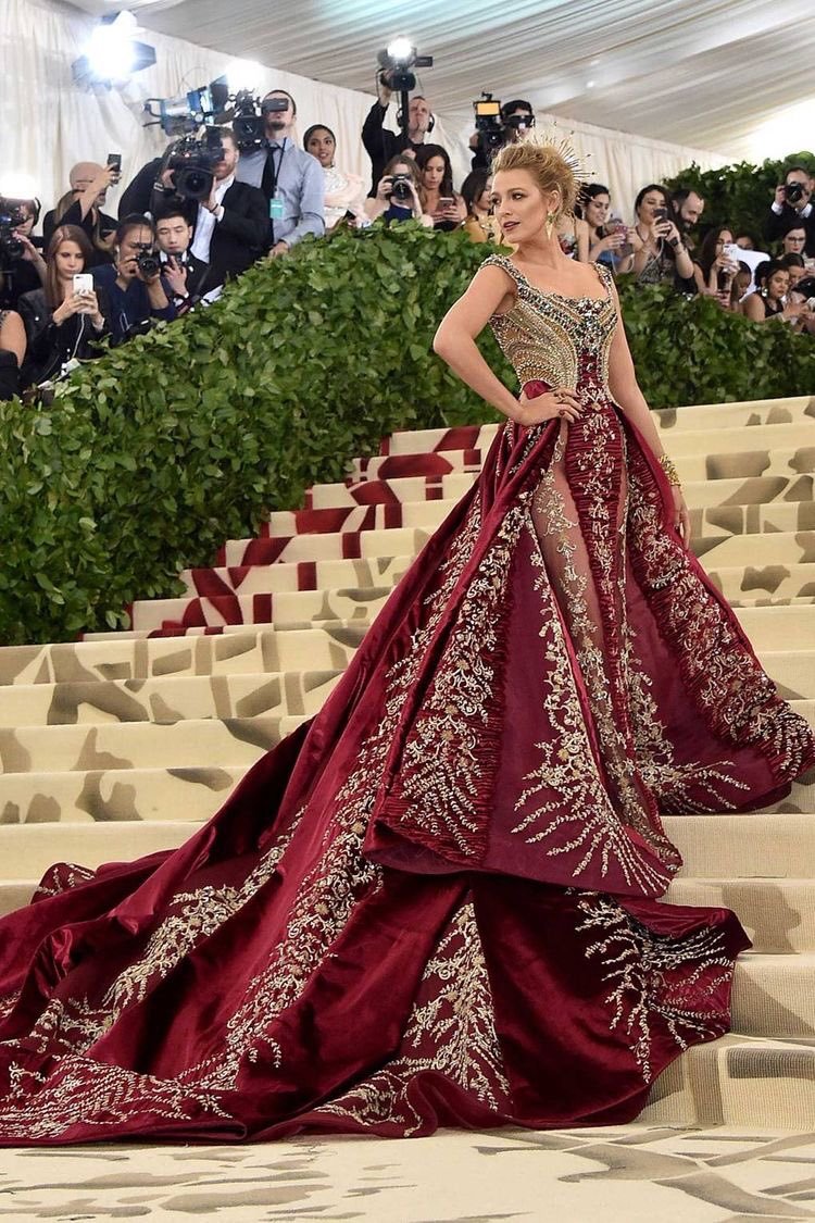 chanlvntr's tweet image. and tbh nothing will ever top blake lively at 2018 met gala