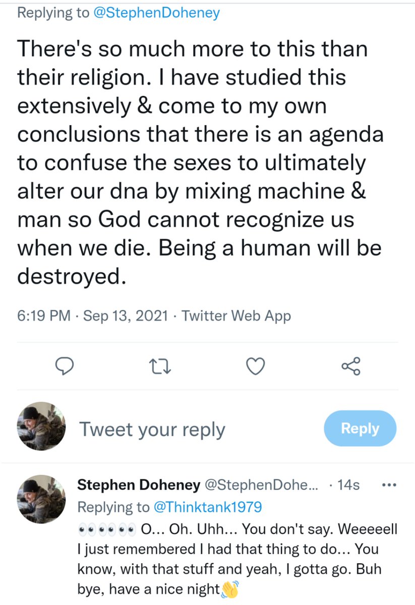 Stephen Doheney (@stephendoheney) on Twitter photo When you're having a rational conversation and they take a hard right into what the fuck land. When you're having a rational conversation and they take a hard right into what the fuck land.