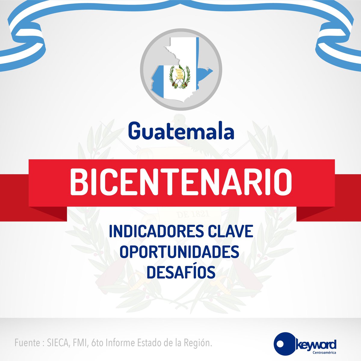 KeywordCA's tweet photo. Bicentenario Guatemala 🇬🇹

#KeywordCA #200años #bicentenario #guatemala #informaciónestratégica https://t.co/M6z0SpLUbs