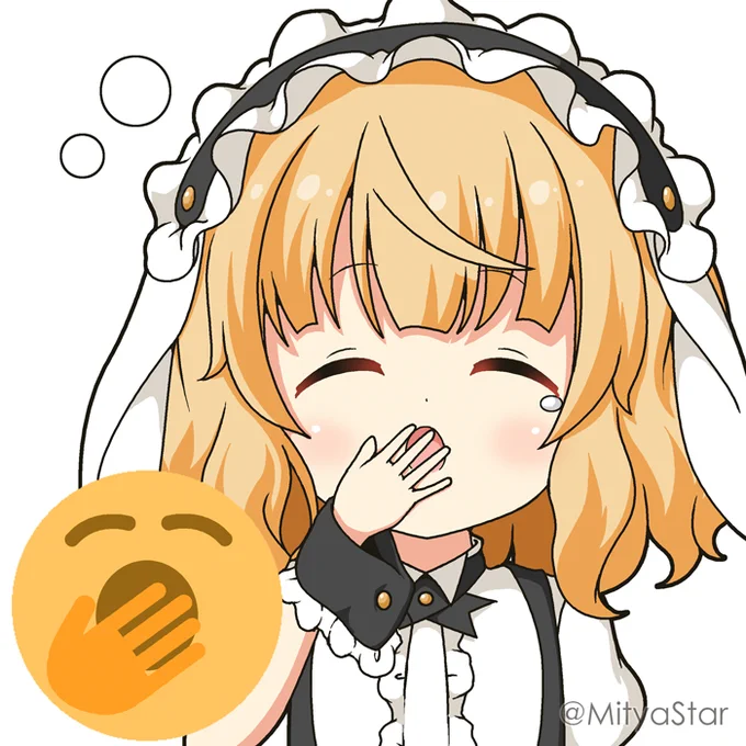 🥱絵文字のシャロちゃん 