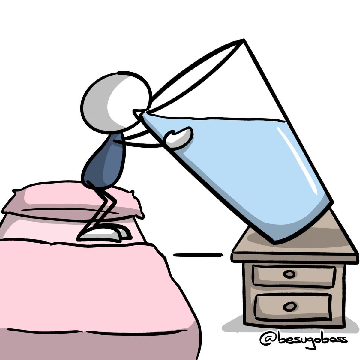 Absolutamente nadie: 

Yo a las 3am sin abrir los ojos: