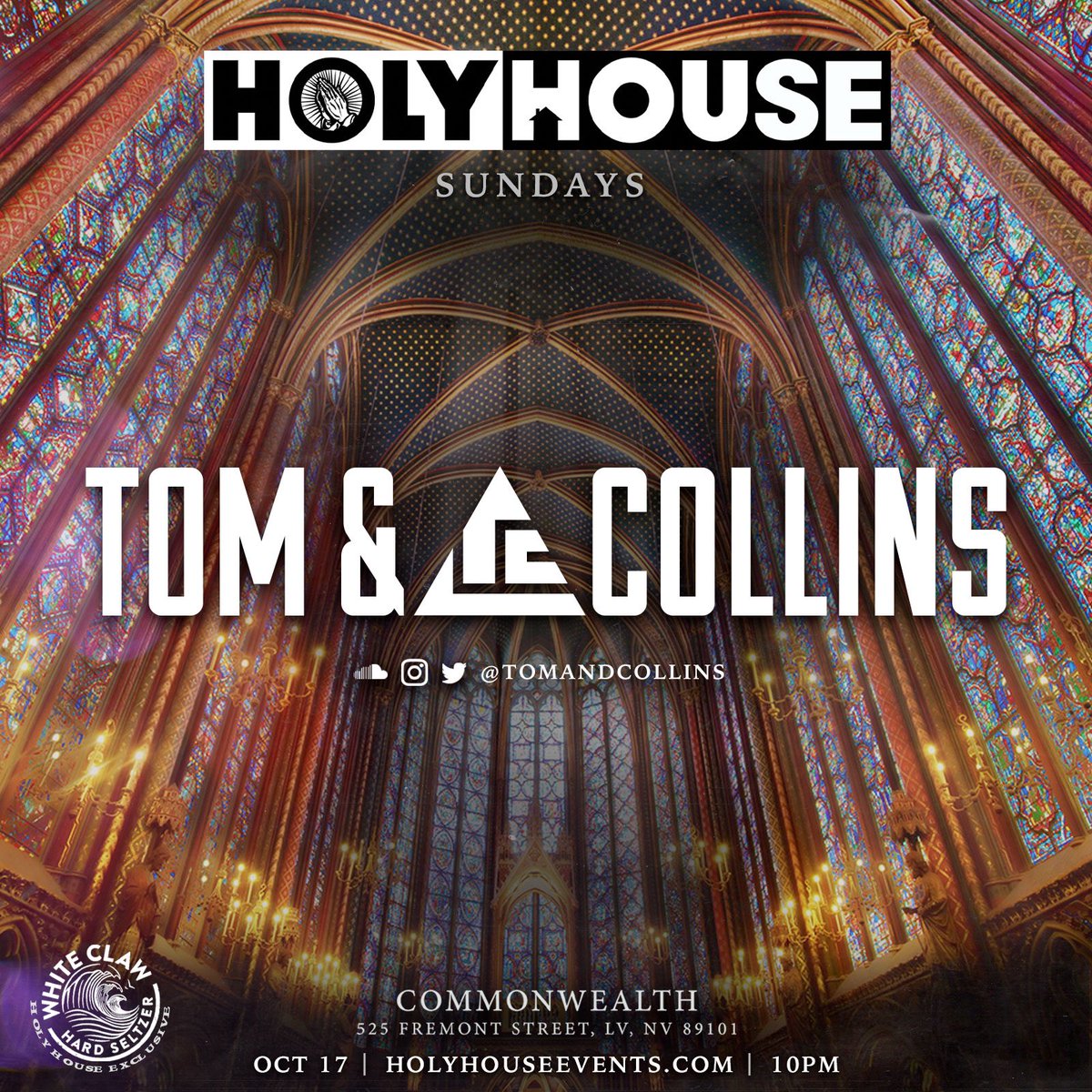 TOMandCOLLINS's tweet photo. Las Vegas! We’re coming on October 17th for @HolyHouselv at @commonwealthlv 🙌🏼 🇺🇸 

Tickets: https://t.co/po8qomJD0k https://t.co/w7eS6GSoiQ
