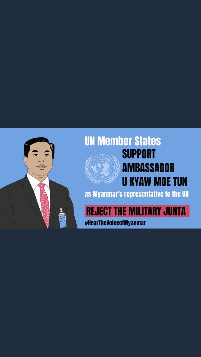 khant_hmoo's tweet photo. #AcceptNUG_RejectMilitary https://t.co/BH8nff9Nou