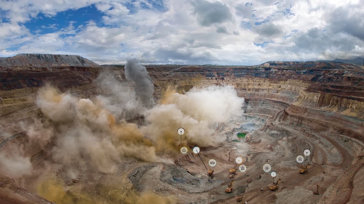 im_mining's tweet image. .@HexagonAB launches #HxGN #MineMeasure, a tailored solution combining #blastdesign software, high-precision #drilling, #blastmovement monitoring, #fragmentation analysis &amp;amp; enterprise analytics for accuracy &amp;amp; precision across the drill &amp;amp; blast process bit.ly/3nvXyns