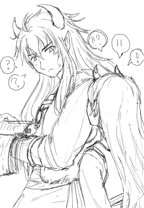 Q.拝啓ナジーン様 しもべがなんかグイグイ来ます
A.貴方が拾ってきたものですからご自分で面倒見てください 