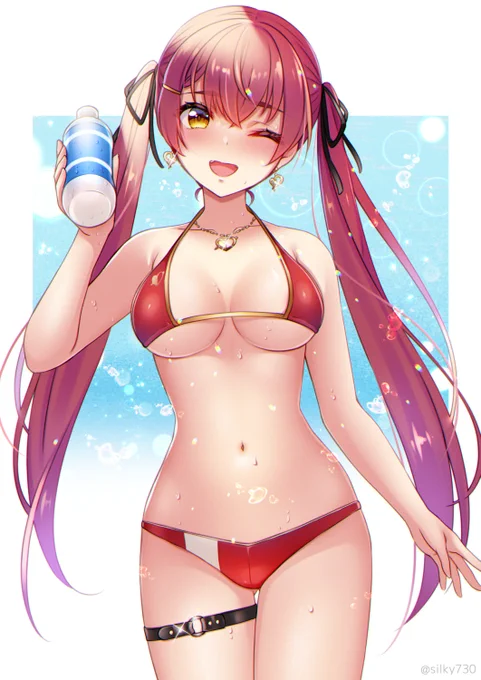 水着船長
#マリンのお宝 