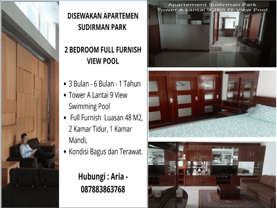 ariaadhy's tweet photo. Sewa Sudirman Park 2 Bedroom Full Furnish View Pool - Bulanan - Tahunan https://t.co/OYW11XFsxM https://t.co/HuGMdDuG0g