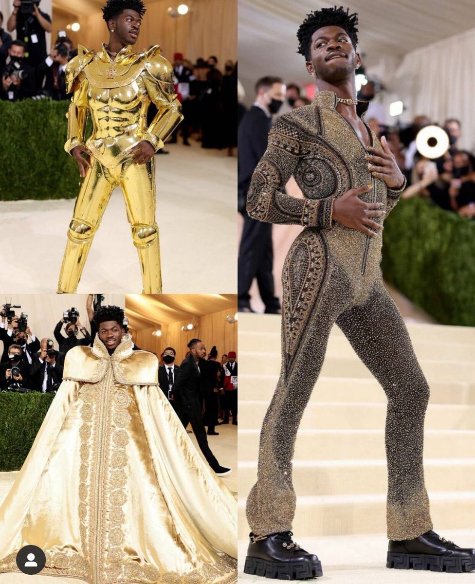 Lachismosa829's tweet image. #lilnasxroblox #MetGala2021
