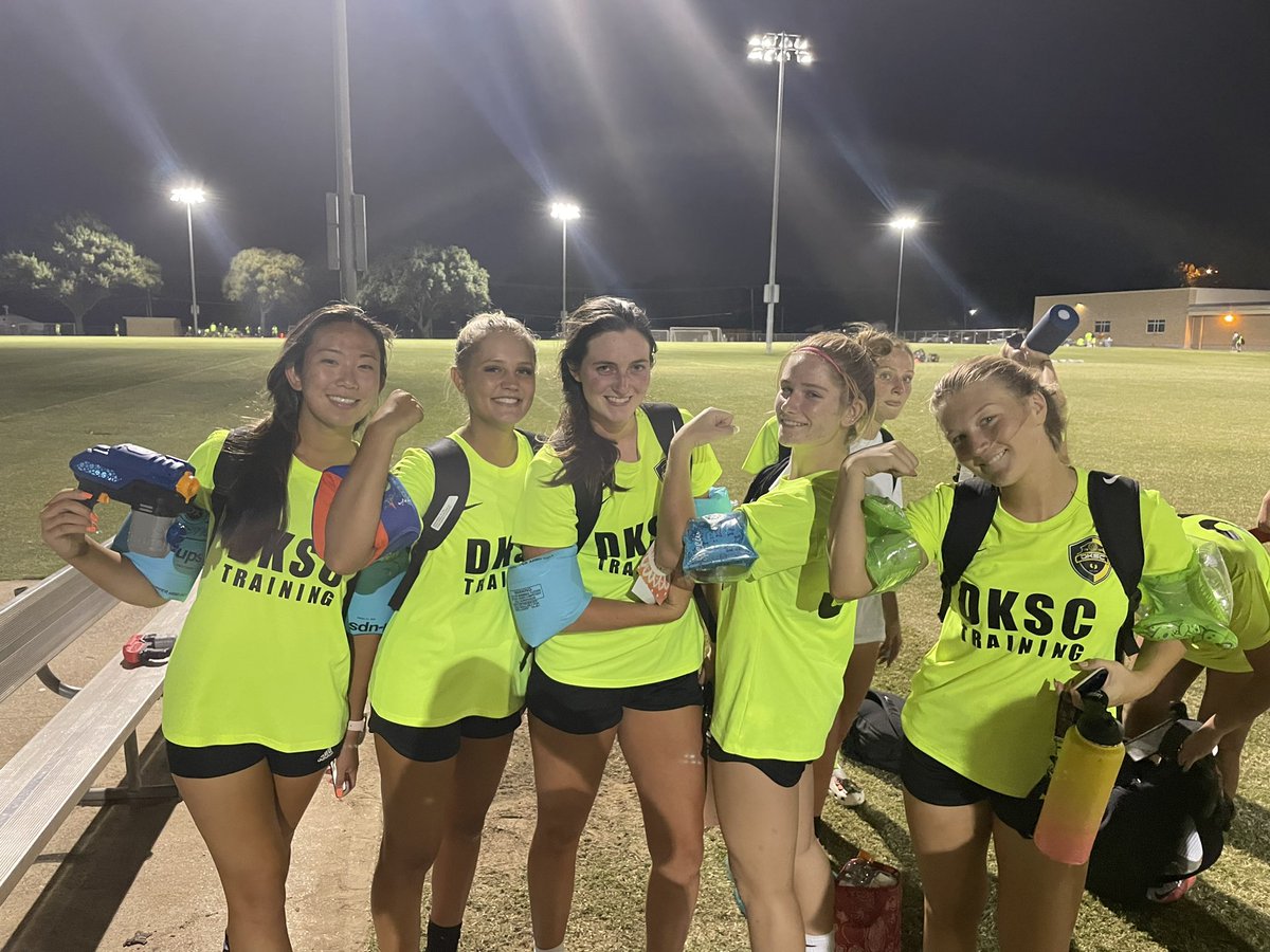 The way seniors show up to practice these days! #seniorassasin