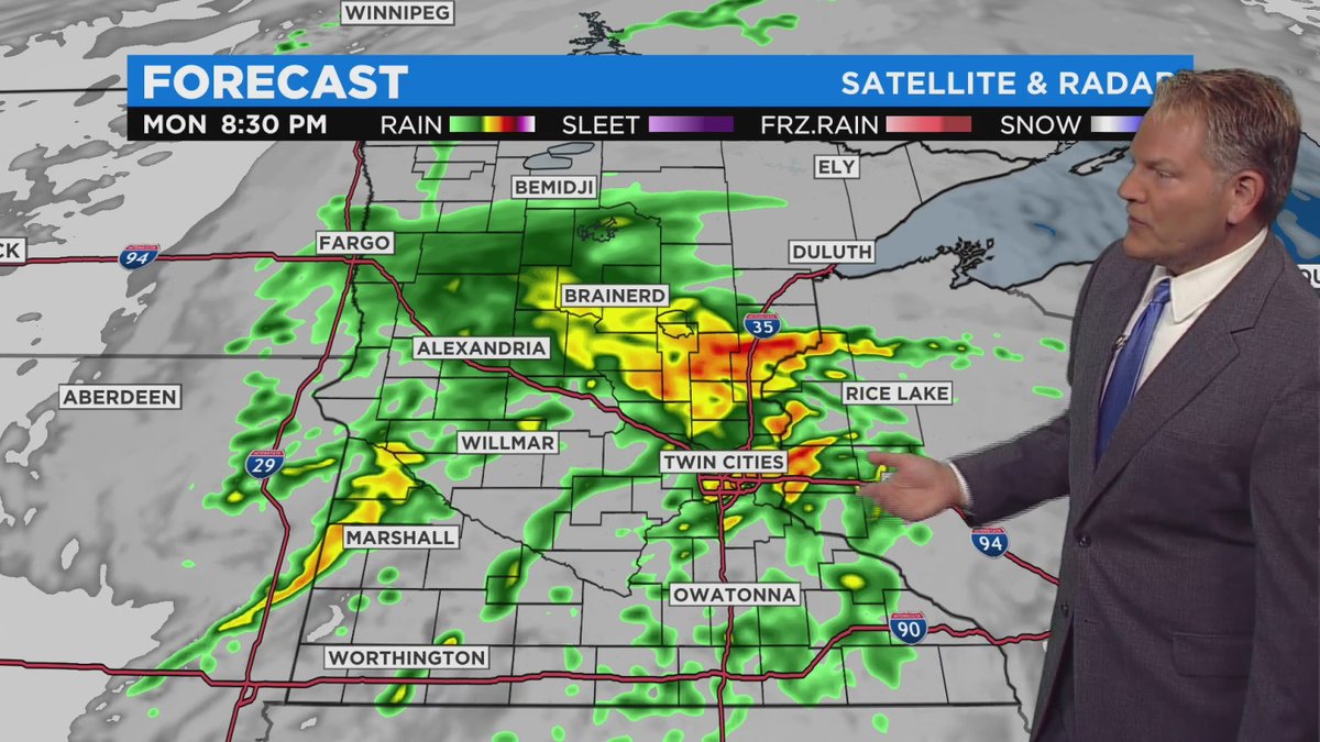 Minnesota Weather: Evening Storms Threaten Heavy Rain, Large Hail https://t.co/e6mGpDcuij https://t.co/zKmCUtCwRA