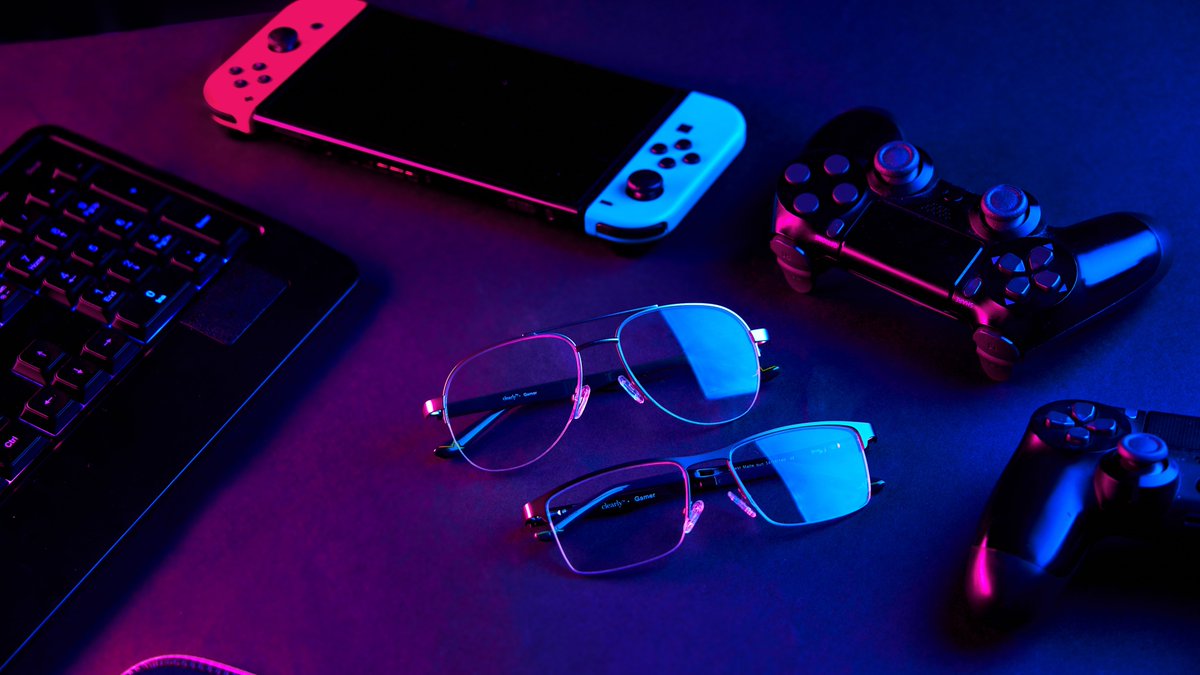 Do gaming glasses work? (Spoiler alert: yes). 🎮 🎧  Find out everything you need to know about gamer glasses, from how to wear them with your headset to blue light protection: bit.ly/3yHyV9k