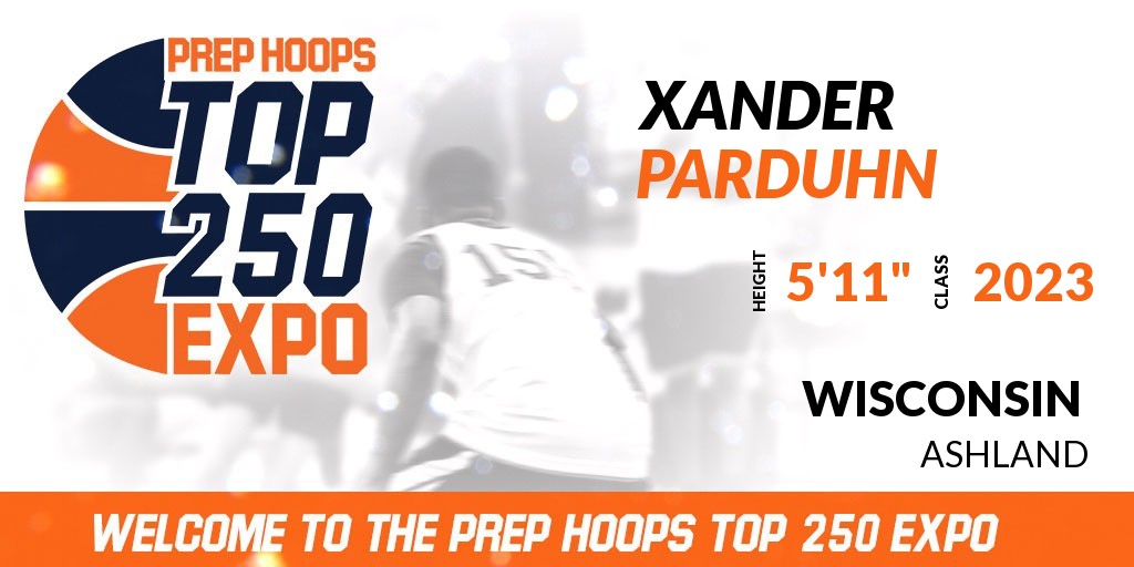 Welcome Class of 2023 Xander Parduhn (<a href="/xanderparduhn4/">Xander Parduhn</a>) of Ashland HS to the <a href="/PrepHoops_WI/">Prep Hoops Wisconsin</a> Top 250 Expo @ Community First Champion Center. 

🔥🏀 #PHTop250 🏀🔥

Register NOW! 👇  
events.prephoops.com/e/264/register…