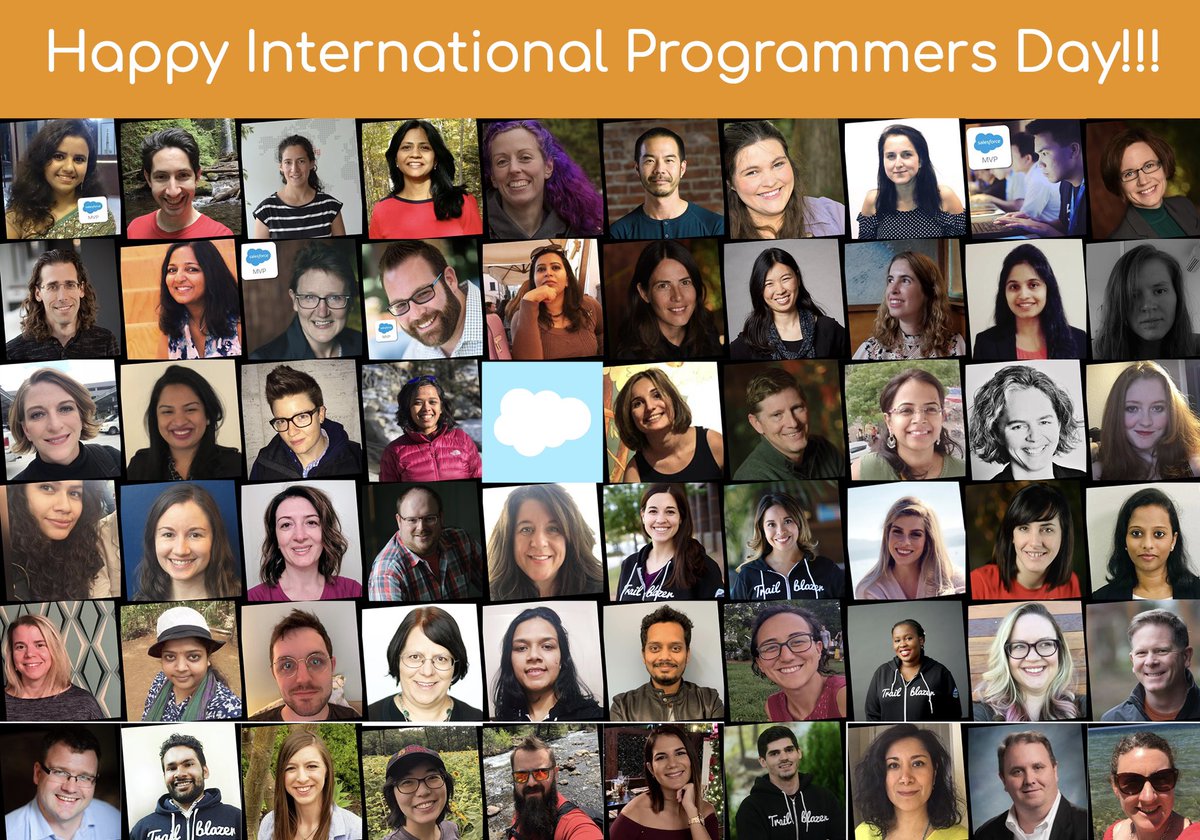 If you ask us what is the special ingredient for an amazing #RADcommunity??? These incredible humans who are helping to train future #SalesforceDevs and close the gender gap in tech. Happy #InternationalProgrammersDay to each of these #trailblazers!!! #stayRAD #RADheart