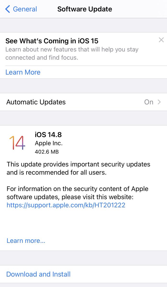 4JeffBrown's tweet image. Apple iPhone #iOS148 is out. Has anyone tried it yet?