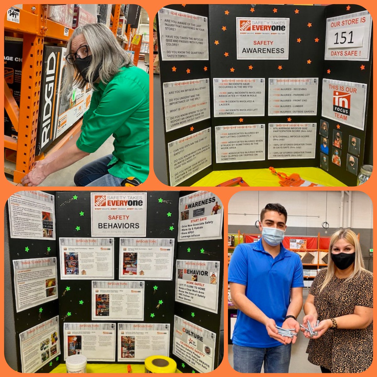 Kicking off Day 1 of #WDSafetyWeek at #1523Proud! Safety bolts? CHECK!!  #WDSAW <a href="/amandalucken1/">Amanda Lucken</a> <a href="/HDLataille/">David Lataille</a> <a href="/SimpkinsTess/">Tess Simpkins</a> @Scentless @Brandonvashti1 @devonteM_1523