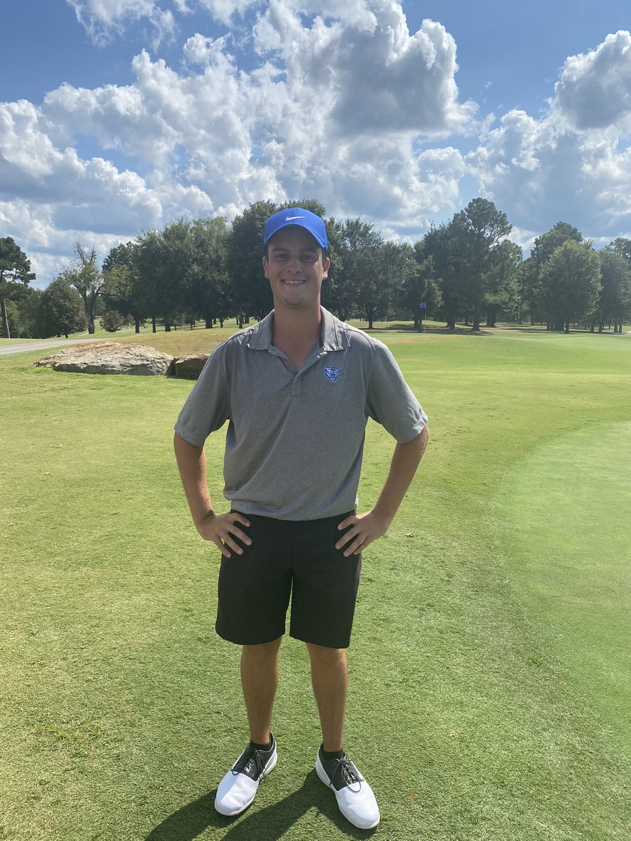Congrats to Junior Collin Spangler firing a -1 69 for his first win of the season. He led the Cats to a runner up finish at the Fayetteville Bulldog Invitational falling just 5 shots short of <a href="/CHSGolfTeam/">Cabot High Golf</a>. Thanks for a great tournament @FayBulldogsGolf and FCC. #sixlegs