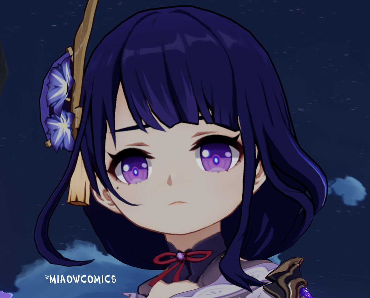miaowcomics's tweet photo. Here are some icons of Smol Raiden ❤️⚡️- 01 #genshinimpact #原神 #raidenshogun #chibiart https://t.co/PDJiAnBu5H