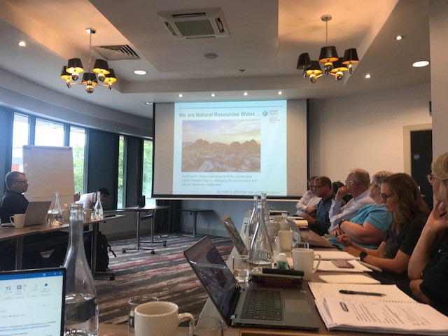 Brilliant talk by NRW colleagues <a href="/CoRWM/">CoRWM</a> Plenary in Cardiff!