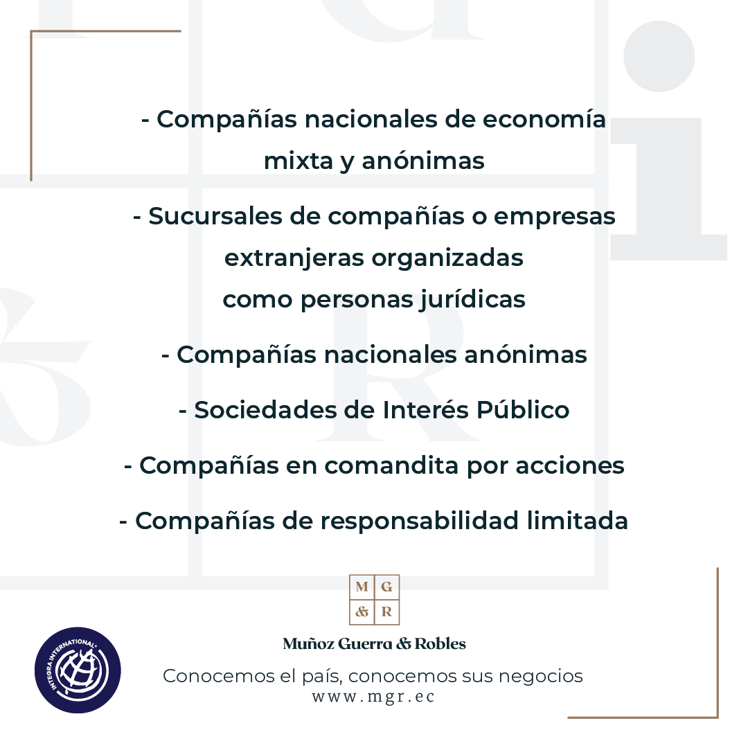 MGR_Ecuador's tweet photo. ¿Quiénes están obligados a contratar una #auditoría externa? El nuevo #MGRTip menciona quienes deben registrar a sus auditores externos antes del #30deseptiembre #MGRecuador https://t.co/4Bh8goedHe