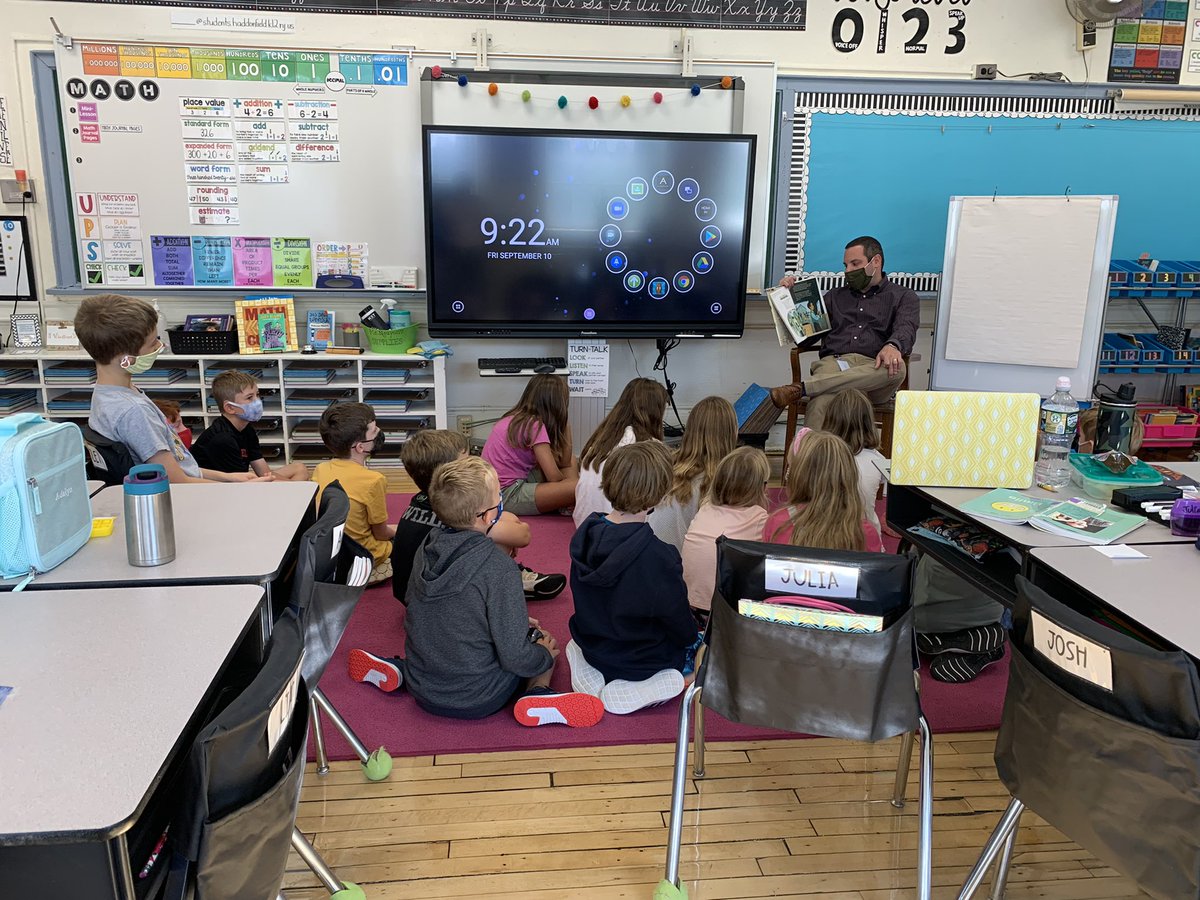 And we’re back! Thanks for reading to us, Mr. B! <a href="/haddonES1/">Lizzy Haddon School</a> <a href="/HaddonSchools/">Haddonfield Schools</a>