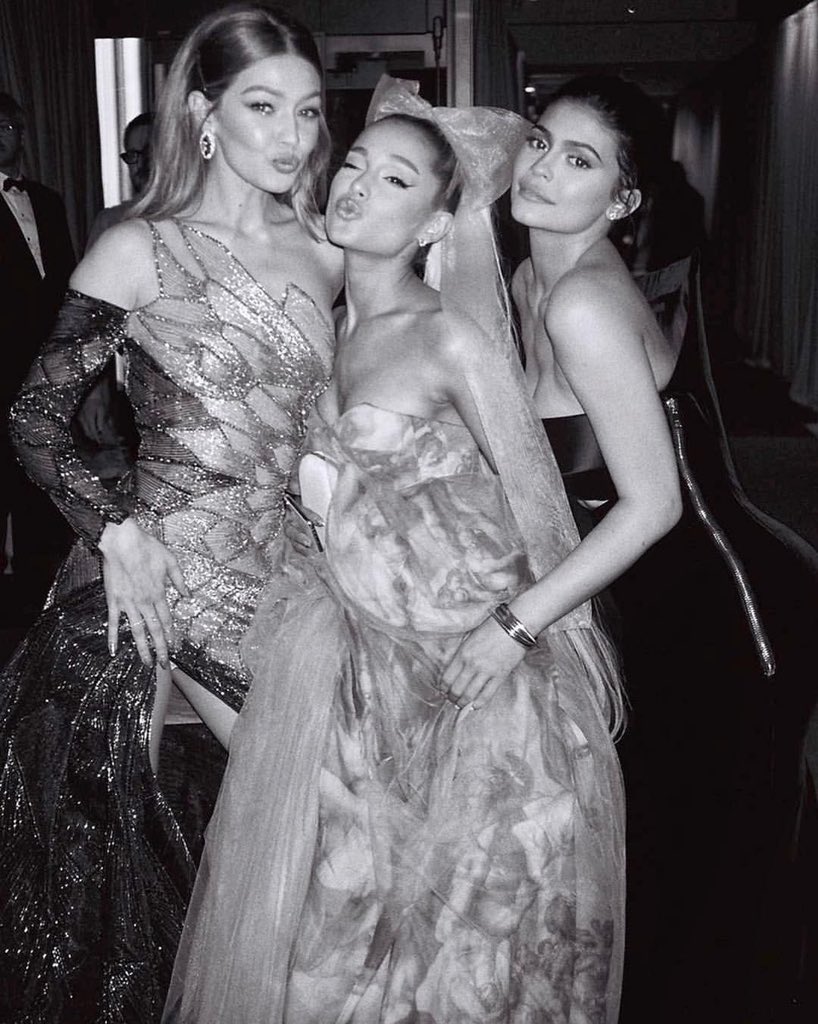 Blake Lively, Ariana Grande and Gigi Hadid at the Met Gala, 2018 ✨ The  theme was “Heavenly Bodies: Fashion and the Catholic Imagination”…
