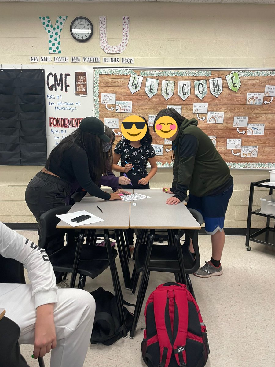 Londyn_Irving's tweet image. Thank you @celine_gallien for sharing this fantastic activity! Always great to see students engaged and focused on a task!! Highly recommend as it promotes positive group work and students discussing math strategies and patterns. #math9 #groupwork #mathchallenge