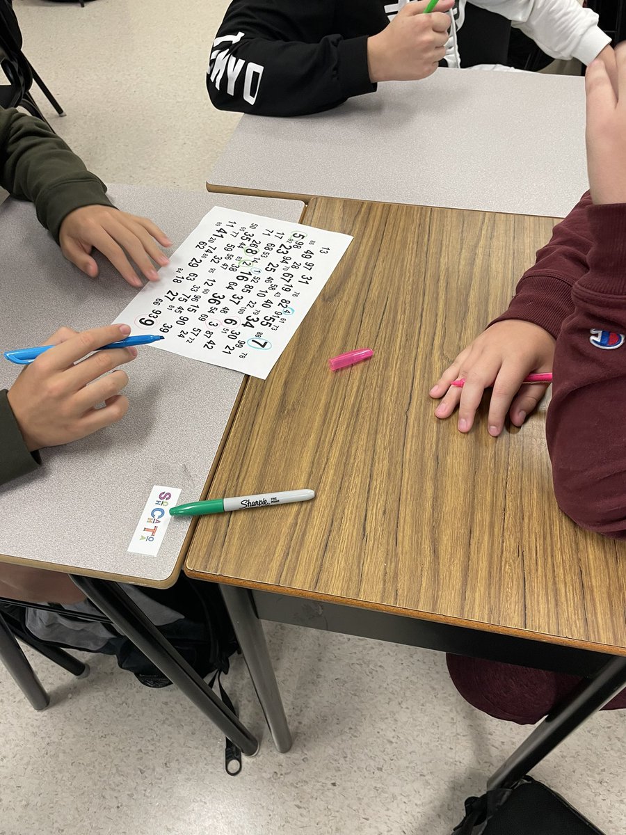 Londyn_Irving's tweet image. Thank you @celine_gallien for sharing this fantastic activity! Always great to see students engaged and focused on a task!! Highly recommend as it promotes positive group work and students discussing math strategies and patterns. #math9 #groupwork #mathchallenge