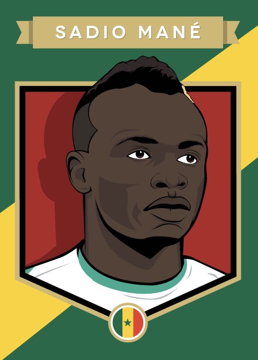 just1nvest's tweet photo. ⚽️ Giveaway!⚽️

The Wrapped Strikers Community has been kind enough to provide this awesome Saudi Mané #40 Card to give away one lucky winner! 

Sadio Mané is a currently a winger Liverpool FC &amp; Senegal National Team. @WrappedStrikers are the first NFT sports cards on Ethereum. https://t.co/LCj1FfCicr