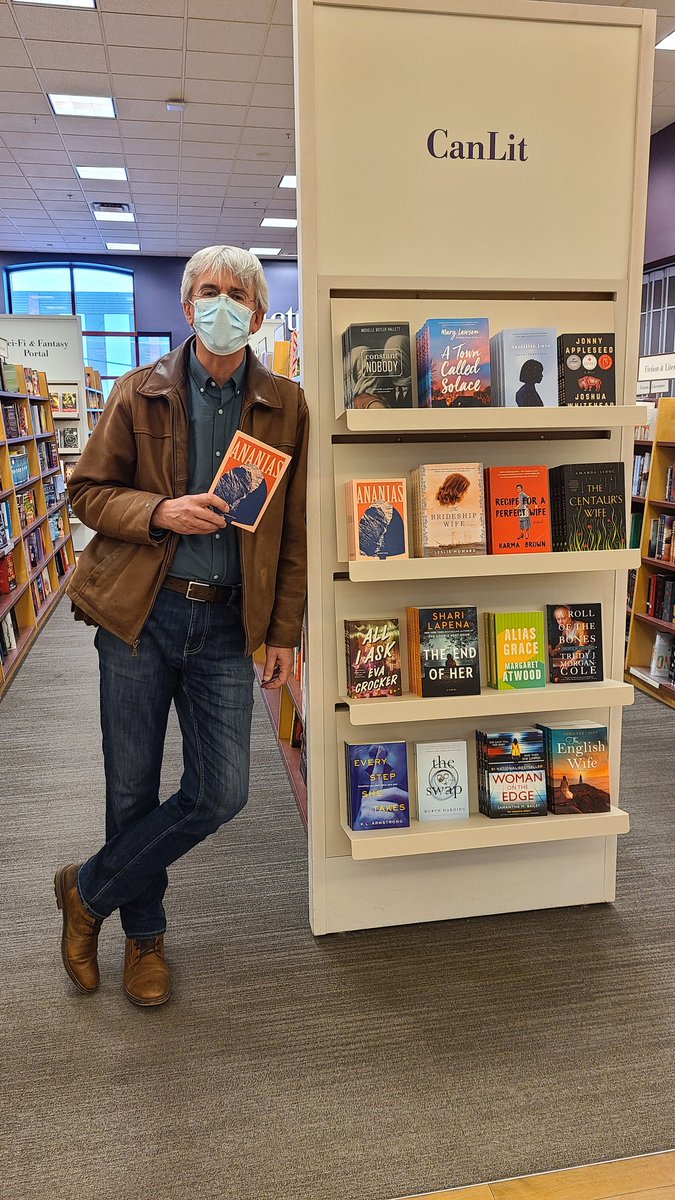 JimCaseNL's tweet photo. So Chapters sold out of my novel "Ananias" for the third time about ten days ago, but I am delighted to say they are again restocked. https://t.co/hVLtDDRiDO