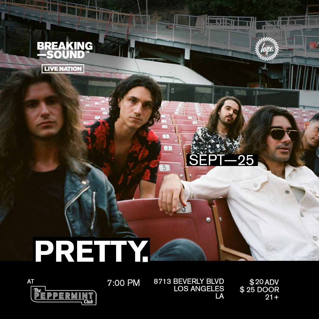 Prettybnd's tweet image. SEPT 25th WE BACK WITH A Mighty Lamb Production Breaking Sound AT The Peppermint Club IT’S OUR FIRST Live Nation Concerts EVENT AND YOU’RE NOT GOING TO WANT TO MISS OUT!!! GET THOSE TIX NOW BEFORE THEY SELL OUT. TICKET LINK : ticketmaster.com/event/09005B12…