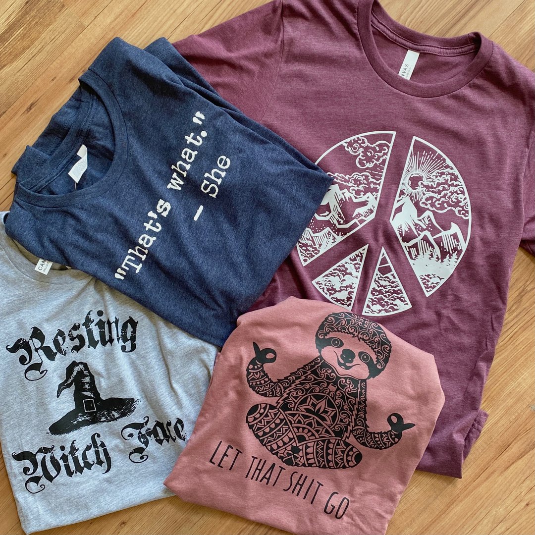 Graphic tees are in! 🤩 Which one are you wearing this fall? Let us know below!

Tags-
#graphictee #graphictshirt #graphictshirtchallenge #graphicteeshirt #graphicteeshirts #graphicteestyle #graphicteejunkie #casualwear #casualfashion #casualshirt #casualshirts #casualtops #tee