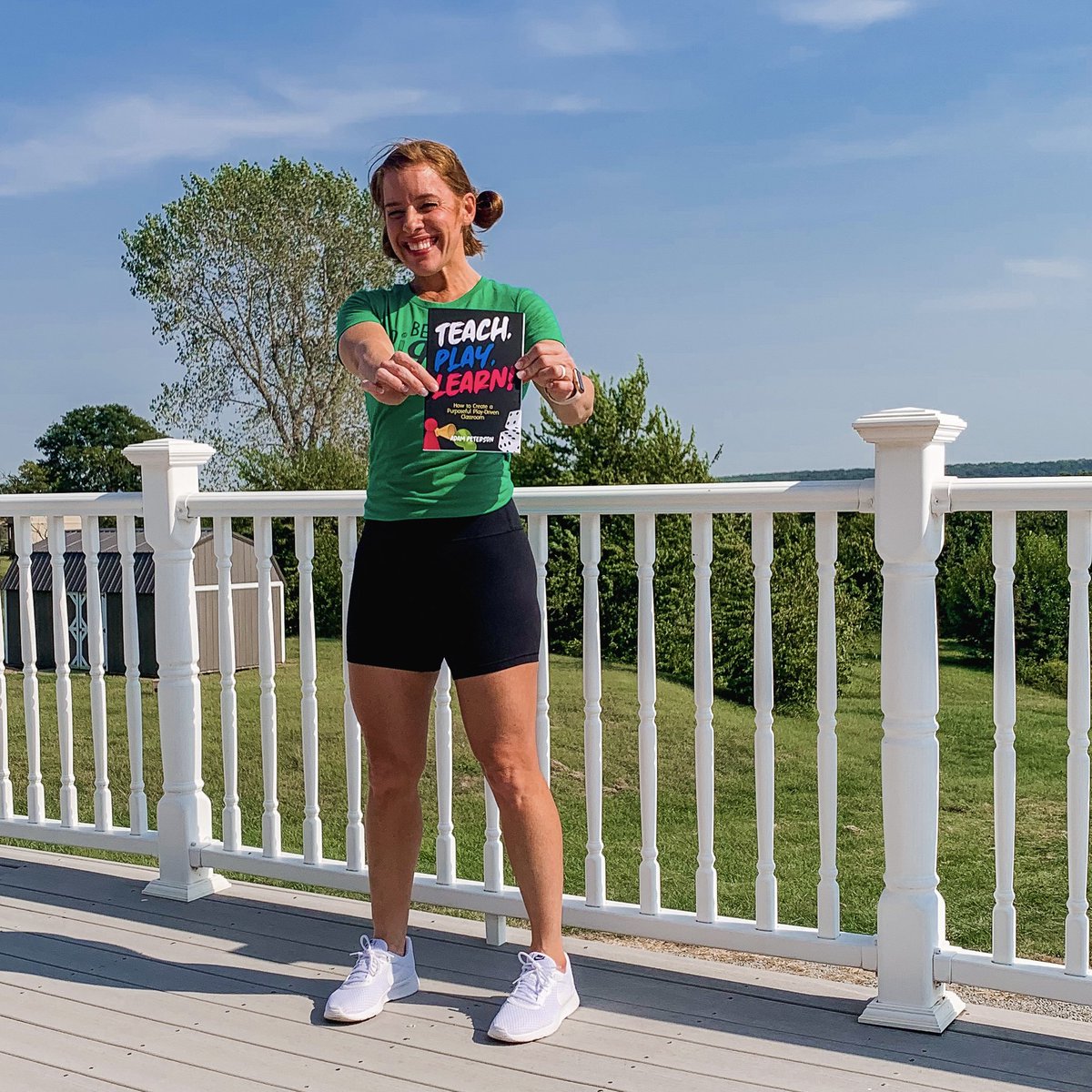 TaraMartinEDU's tweet image. Tara from Kansas…🤗
Stoked to have @teacherslearn2 host #TLAP tonight!
Love #TeachPlayLearn and absolutely adore my new “Be Original” shirt from his merch line!🥰😍

amazon.com/Teach-Play-Lea…