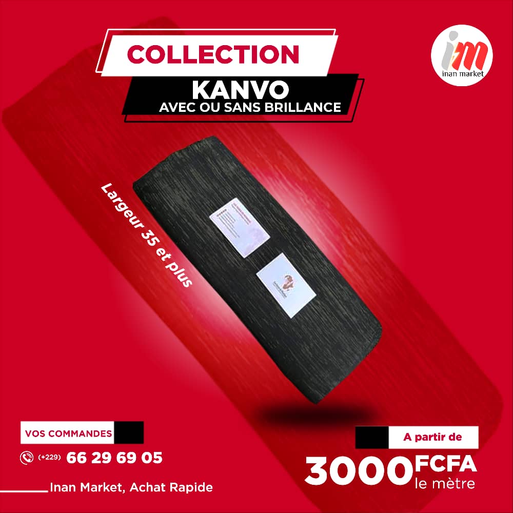 Inanplus's tweet photo. Le Kanvo est un pagne qui permet d'incarner et de valoriser la culture africaine.
Découvrez chez Inan Market du Kanvo made in Bénin avec livraison disponible.
Tél : 66296905
WhatsApp : https://t.co/xa9IgZvYfc
https://t.co/8AMN4C110H

#InanMarket
#AchatSimple https://t.co/4B7JxL9fBN
