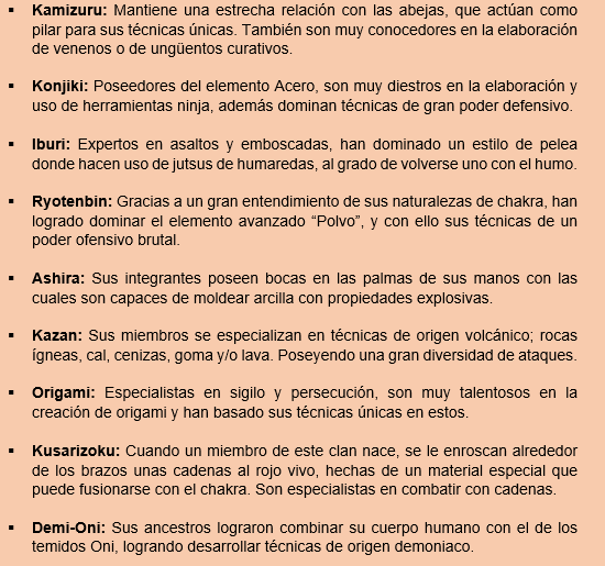 La nueva Iwagakure está abierta y recibiendo nuevos integrantes. Les comparto información referente a los clanes disponibles en la aldea oculta entre las rocas.

¡ Únete a: shinobishinden.net/index.php !

#Foro #Rol #Naruto #Iwa